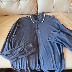 Bonobos slim fit 100% Pima cotton polo long sleeve